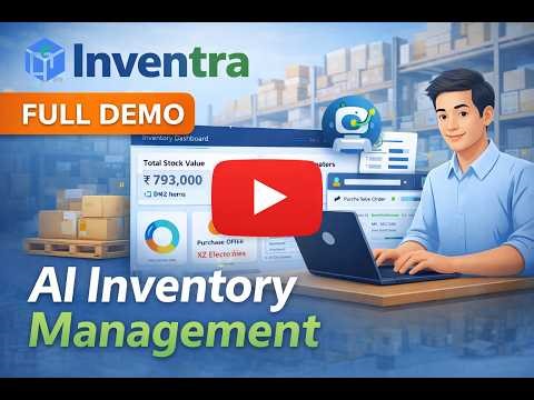 Inventra Full Demo - AI Powered Inventory & Purchase Order Management, Demo