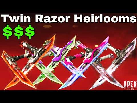 Cheapest Way To Get The Twin Razor Heirloom in Apex Legends Season 29