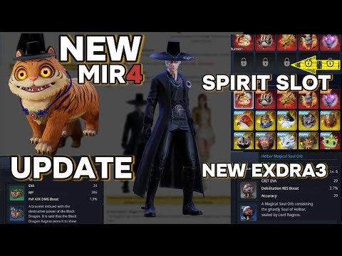 MIR4 UPDATE: NEW SPIRIT 10 SPIRIT SLOTS WILL CRACK YOUR STATS