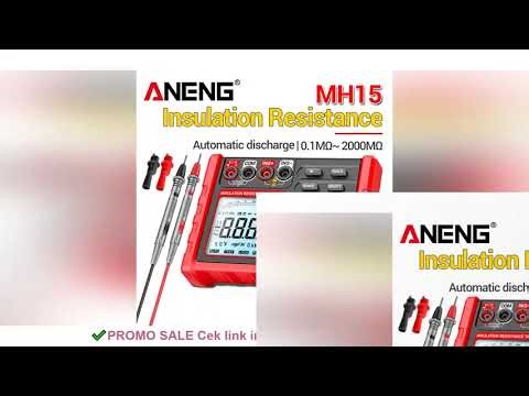 ANENG MH15 Digital Ohmmeter Insulation Resistance Meter 6000 Count Resistor Testers Capacitor Test M
