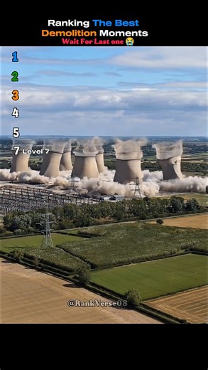 Ranking Best Demolition Building in History🤯🏭#demolition#usa