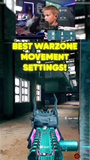 NEW Best MOVEMENT Settings for Warzone 🎯😈 (XBOX/PS5/PC)