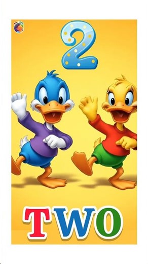 Spelling of two || two ki spelling|| 2 little ducks dancing and singing the spelling of 2