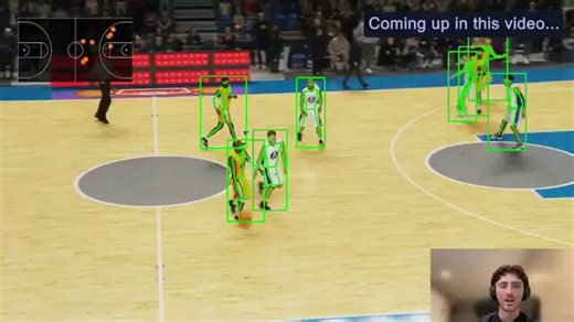 This 30 minute Roboflow interview will teach you more about shipping real-world Computer Vision products than most ML engineers learn in 3 years at big tech. Bookmark and watch, no matter what. It'll be the most productive thing you do this week.Marc Zoghby, co-founder of PlayVision, walks through exactly how they turn raw basketball footage into full scouting reports.They track every player, the ball, and complex events like "good vs bad passes" - with actual business logic behind the labels.No