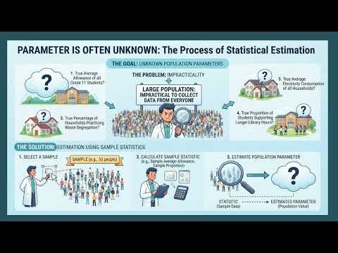 Lesson 9 Term 2 Week 10 Part 9 Gen Math Data & Prob: Random Sampling, Sample Size, Param| SMILE ROAD