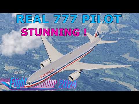 Real 777 Pilot Shows You How to fly into Seattle in Microsoft Flight Simulator 2024