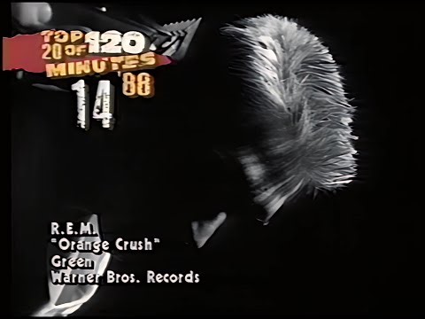 R.E.M. Orange Crush on MTV 120 Minutes with Kevin Seal (Top 20 of 120 Minutes 1988) (1989.01.01)
