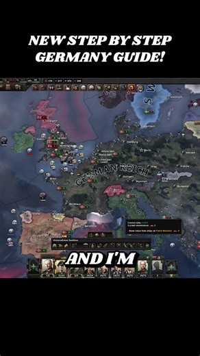 🇩🇪 The ONLY Vanilla Germany Guide You Need! | HOI4 Shorts