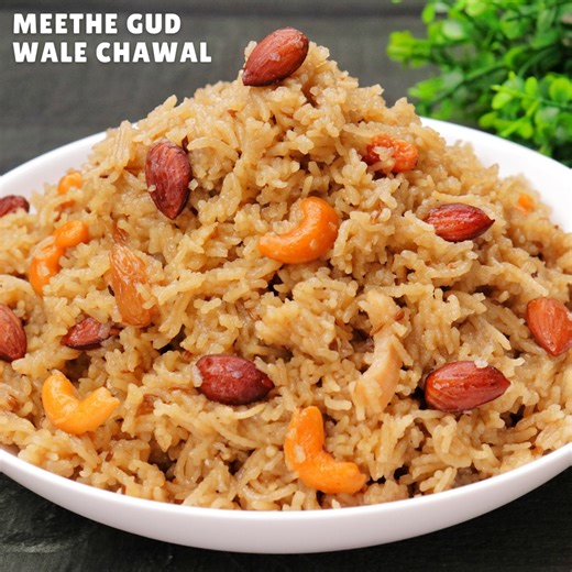 For a quick & yummy winter lunch, you must try these Meethe Gud Wale Chawal | Aarti Madan