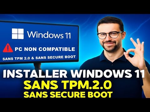 💻 Forcer l’installation de Windows 11 sur PC non compatible (sans TPM 2.0 / Secure Boot)