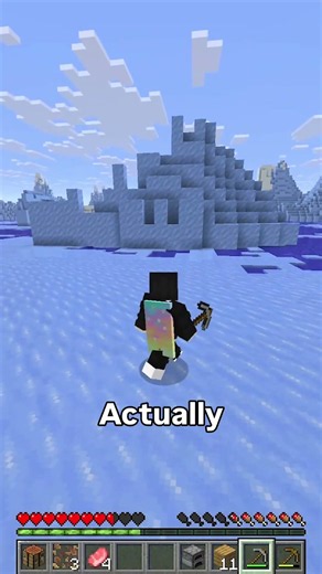 Minecraft, But Taking Damage Teleports You!