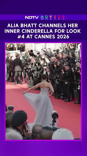 Alia Bhatt Looks Like A Modern-Day Princess In Ice Blue Gown On Cannes 2026 Red Carpet