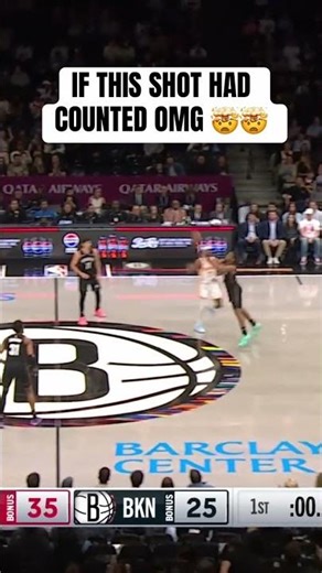 Malachi Smith ALMOST beats the 1Q buzzer with the wild heave off the steal 🤯