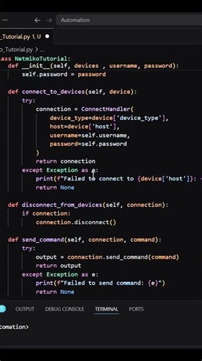 Network Automation using Python Netmiko in just 15 minutes #python #netmiko #netdevops #networking