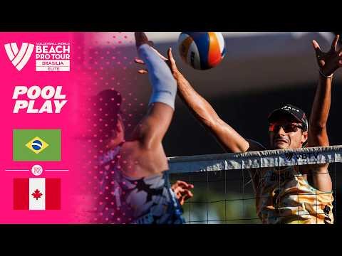 Andre/Renato vs. Schachter/Pickett - Pool Play Highlights | Brasilia 2026 #BeachProTour