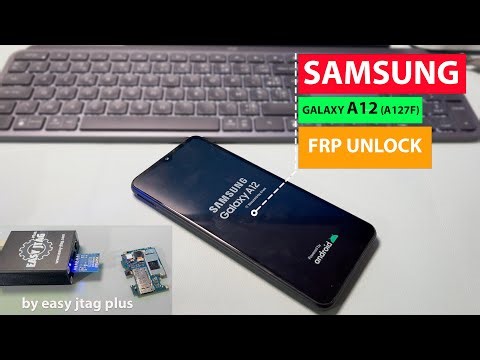 Samsung Galaxy A12 - A127F FRP Unlock Android 13 by easy jtag plus box