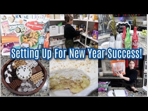 Setting Up for a Successful New Year | Pantry Reset, Good Luck Dinner & NYE Traditions Vision Board!