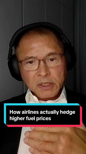 Fuel is a huge expense for airlines and with two major wars now affecting energy infrastructure, fuel prices across the board are higher and higher. David Kang, former group treasurer at Qatar Airways, joins Tracy Alloway and Joe Weisenthal on the Odd Lots podcast to discuss how airlines use swaps and options to hedge against future increases in the price of jet fuel. #fuel #oil #gas #airlines #travel