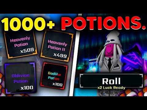 I Used 1000 HEAVENLY POTIONS on ONE ACCOUNT... | Sol's RNG
