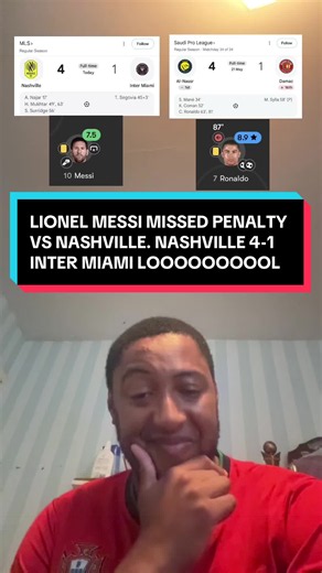 LIONEL MESSI MISSED PENALTY VS NASHVILLE. NASHVILLE 4-1 INTER MIAMI HIGHLIGHTS #messi #lionelmessi #intermiami #nashville #mls
