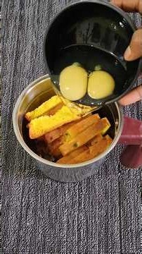 egg and bread cake recipe