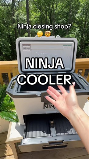 What’s going on here #ninja #cooler #frostvault #ninjacooler #giftsfordad