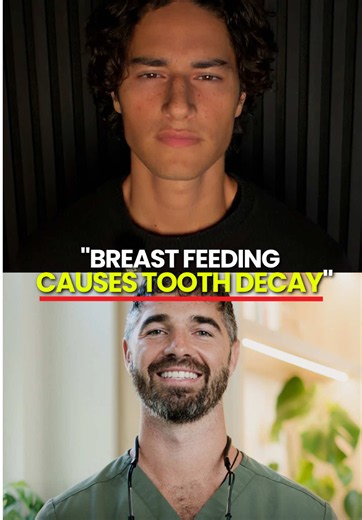 “Breastfeeding Causes Tooth Decay”? #breastfeeding #fascia #health #looks - Please check out @biological_dentist instagram highlight which contains an important disclaimer regarding his content. Please feel free to pause the video to review it carefully, or take a screenshot to read and process the details at your convenience This content is for educational and informational purposes only and reflects what we have learned through years of client experience. It is not medical advice, diagnosis, o
