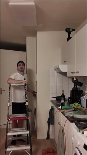 Putting up the lights fixture in my apartment DIY