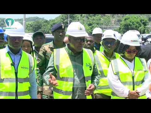 Akosombo Fire Outbreak: Prez. Mahama Inspects VRA Control Room After Devastating Incident