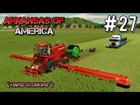 Arkansas Of America Map -Start $ 0- Timelapse Ep 27 Farming Simulator 25 GamePlay fs25 Hard Economy