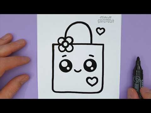 How to Draw 4 Cute & Easy Drawings | Step by Step Tutorial