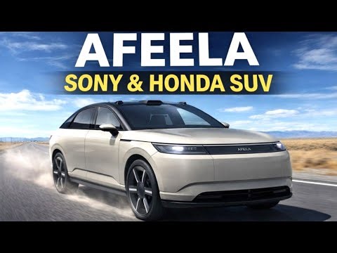 Sony and Honda Just Revealed the Afeela SUV and It Changes Everything