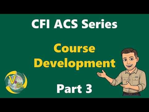 CFI ACS Task C Explained: Lesson Plans, Course Development & Teaching Methods | FOI Series Ep. 3