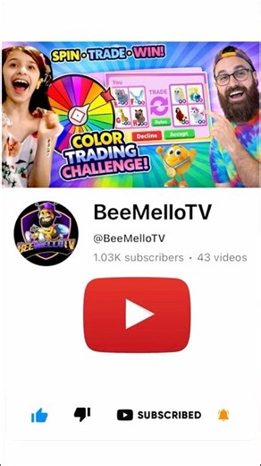 Color Wheel Trading Challenge In Adopt Me #adoptme #shorts #trading