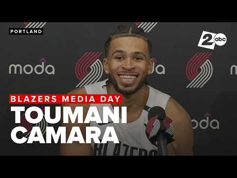 Blazers Toumani Camara says he’s excited about this year's team
