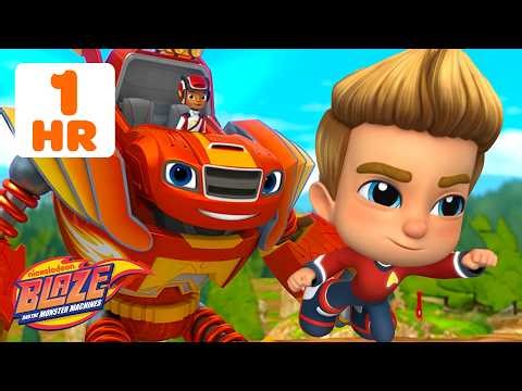 1 HOUR Action-Packed Adventures w/ Robot Blaze & Star Trek: Scouts! | Blaze and the Monster Machines