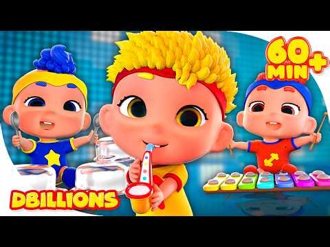 Sing & Guess with Baby DB | Mega Compilation | D Billions Kids Songs