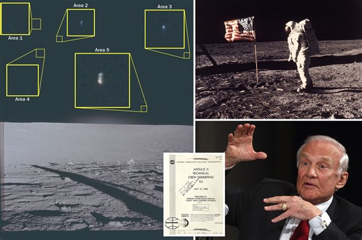 Buzz Aldrin described ‘unusual’ phenomena during Apollo 11 mission, UFO docs reveal