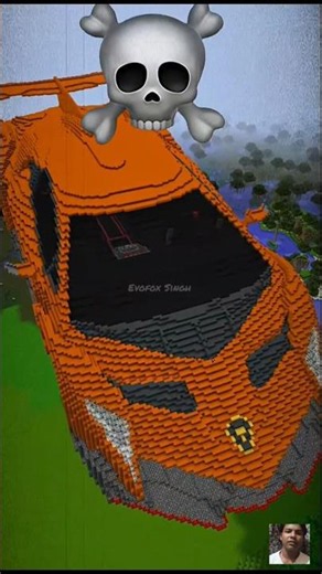LAMBORGHINI SPORTCAR Build Tutorial In Minecraft — JJ VS MIKEY Challenge — Maizen Parody #maizen