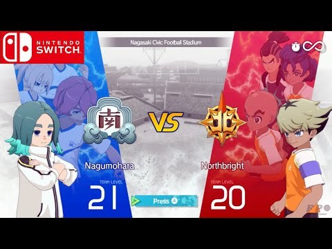 INAZUMA ELEVEN Victory Road – Nagumohara vs Northbright | Full Match Gameplay