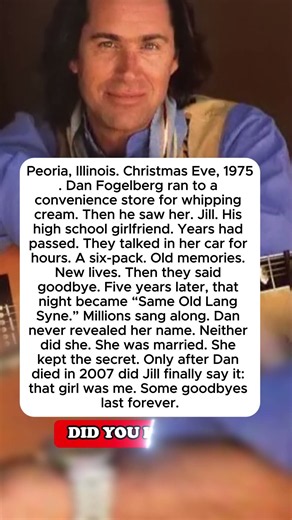 The real story of Dan Fogelberg and the girl in the song