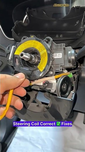 how to fix A clockspring also called a spiral spring or spiral cable