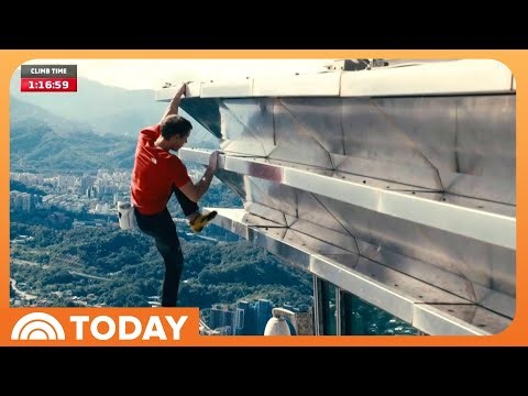 Alex Honnold Scales 101-Story Skyscraper Without Safety Gear