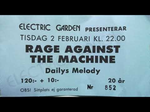 Rage Against The Machine - Stockholm Sweden - Tom Morello Interview + Bombtrack 1993-02-02 [Audio]
