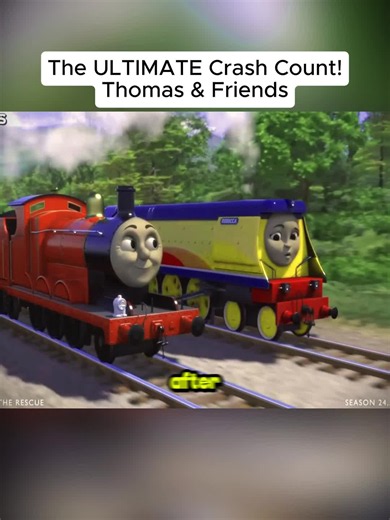 The ULTIMATE Crash Count! — Thomas & Friends Crash Compilation
