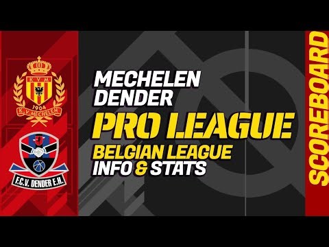 Mechelen - Dender: Belgian Pro League LIVE score and stats