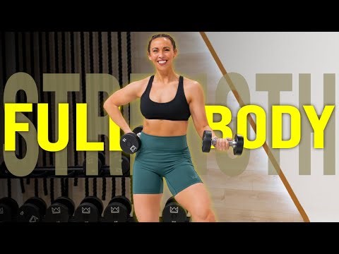 Complete Full Body Strength Workout in 40 Minutes with Dumbbells