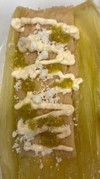 Como hacer huchepos | tamales de elote riquísimos 😋