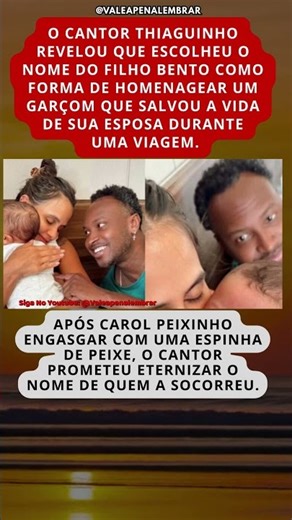 ATO DE GRATIDÃO: Cantor eterniza quem salvou sua família