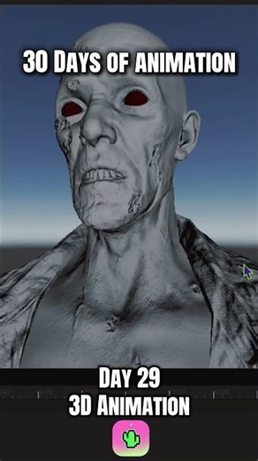 30 Days of Animation – Day 29 (Character) | 3D Game Animation Practice